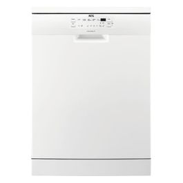 Aeg FFB52600ZW Lavastoviglie Libera Installazione AirDry 13 Coperti Classe energetica E 5 programmi OptiWater SensorLogic Plus 60 cm Bianco