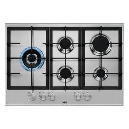 HGB75520SM SERIE 6000 Piano cottura a Gas 5 Fuochi Speed Burner 75 cm Acciaio Inox