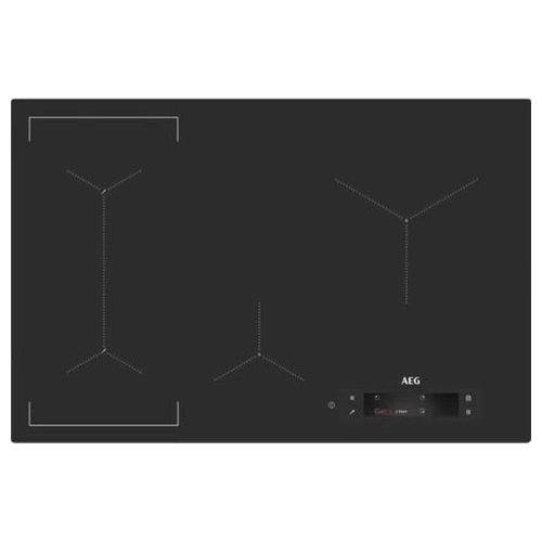 AEG IAE84881IB Piano Cottura a Induzione 4 Zone SensePro Food Sensor Wireless 80 cm Nero