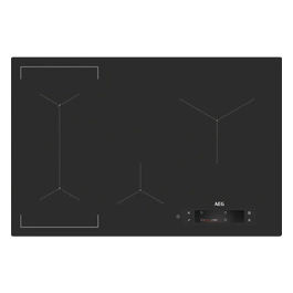 AEG, Piano Cottura a Induzione, 80 cm, Nero, IAE84881IB