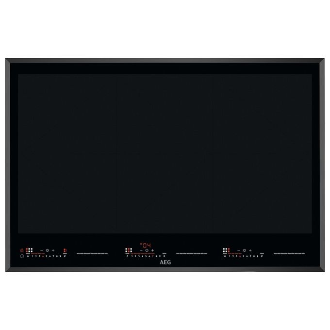Aeg IKE86683FB Piano induzione in vetro ceramica da 80 cm 6 zone timer