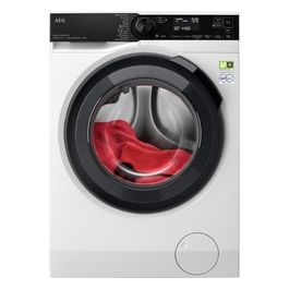 Aeg Lavatrice LR8H84GBY PowerCare Bianco e Nero