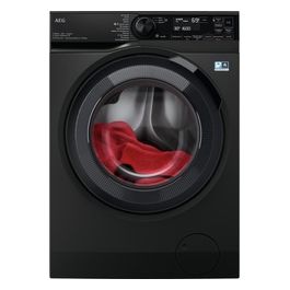 AEG LWR7BLACK Lavasciuga Libera installazione Caricamento Frontale Nero Classe Energetica D