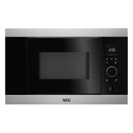 AEG MBB1756DEM Forno a Microonde da Incasso con Grill Capacita' 17 Litri Display Digitale 38 cm Nero/Acciaio Antimpronta