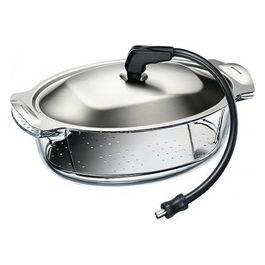 S.STEAMKIT Pirofila a vapore per cottura nei forni XXl 74 Litri