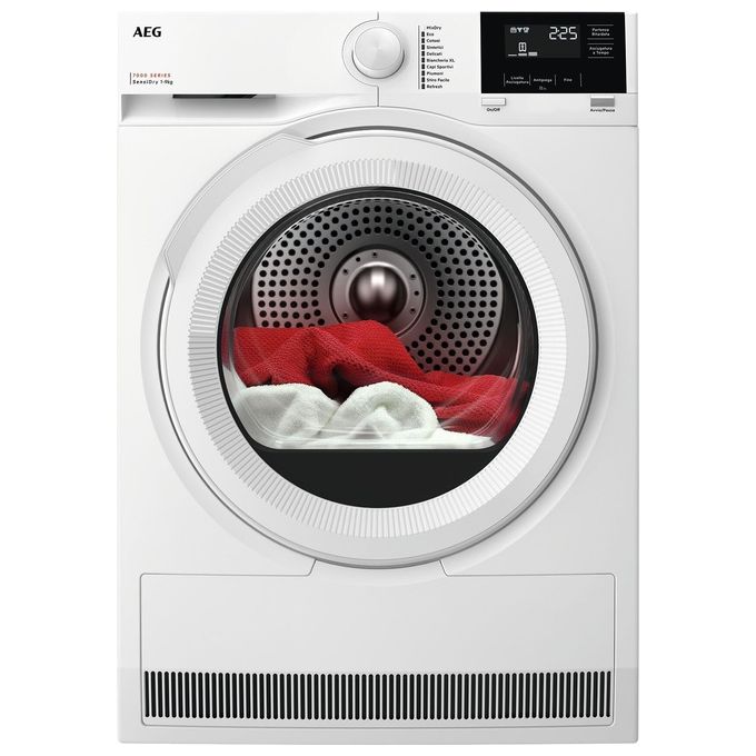 Image of AEG serie 7000 TR7G93W Asciugatrice a pompa di calore 9Kg Classe A SensiDry Easy Clean