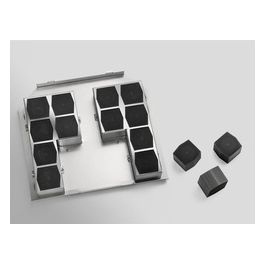 SUPCHARC-F Filtro ai carboni attivi Per modelli cappe DBE6980HM DVK6980HB DVB5960HB DBE6980HM