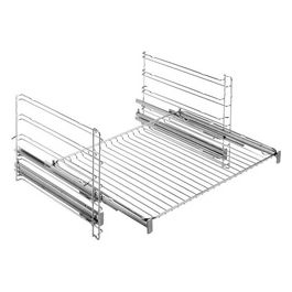 TR2LV Set Guide Telescopiche a Due Livelli per Forno Acciaio Inossidabile