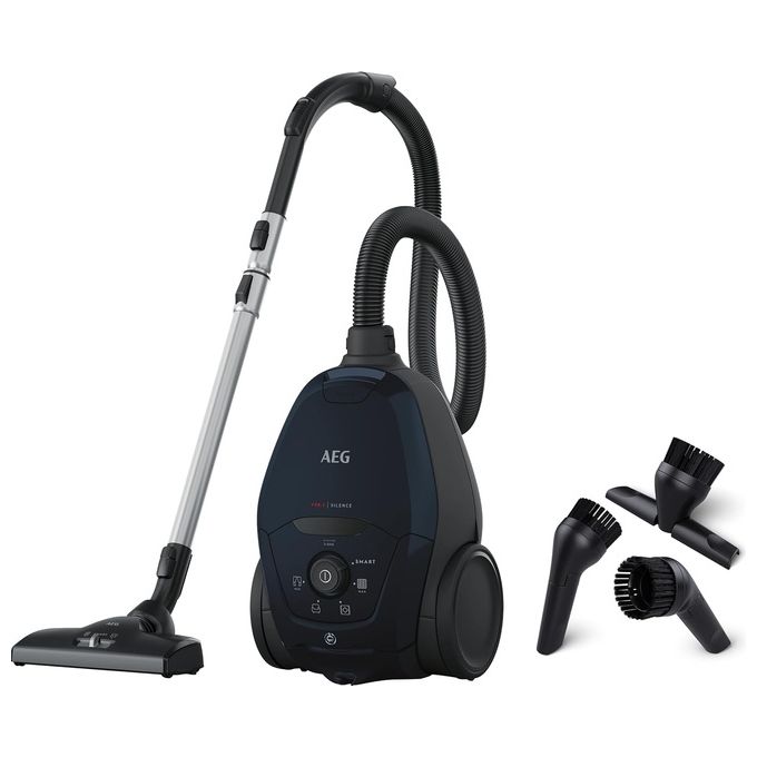 AEG VX 82-1-2ST VX8.2 SILENCE Aspirapolvere con Sacchetto Blu