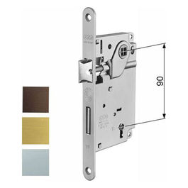 Serrature Serratura Infilare Legno Centro E50 Bronzata 1002