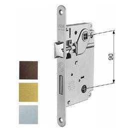 Serrature Serratura Infilare Legno Centro E50 Bagno Bronzato 1006