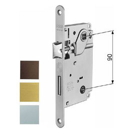 Serrature Serratura Infilare Legno Centro E50 Bagno Bronzato 1005