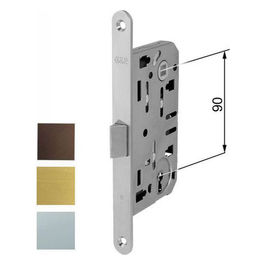 Serrature Serratura Infilare Legno Mediana E35 Cromo Op 1101