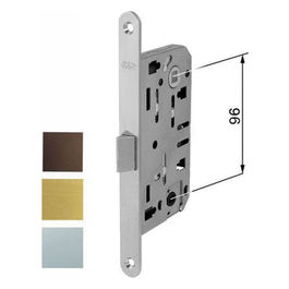 Serrature Serratura Infilare Legno Mediana E50 Bagno Cromo 1102