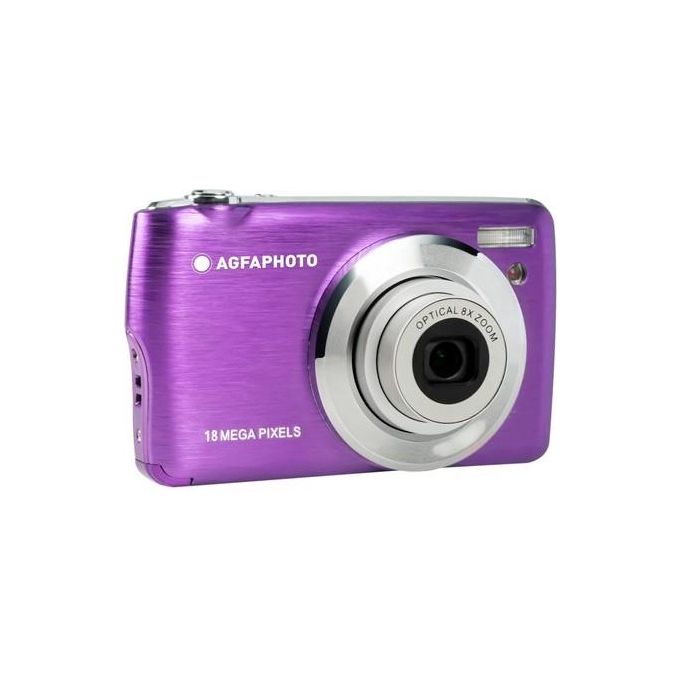 AgfaPhoto DC8200 Compact Fotocamera compatta 18 MP CMOS Zoom ottico 8x Video Full HD colore Viola