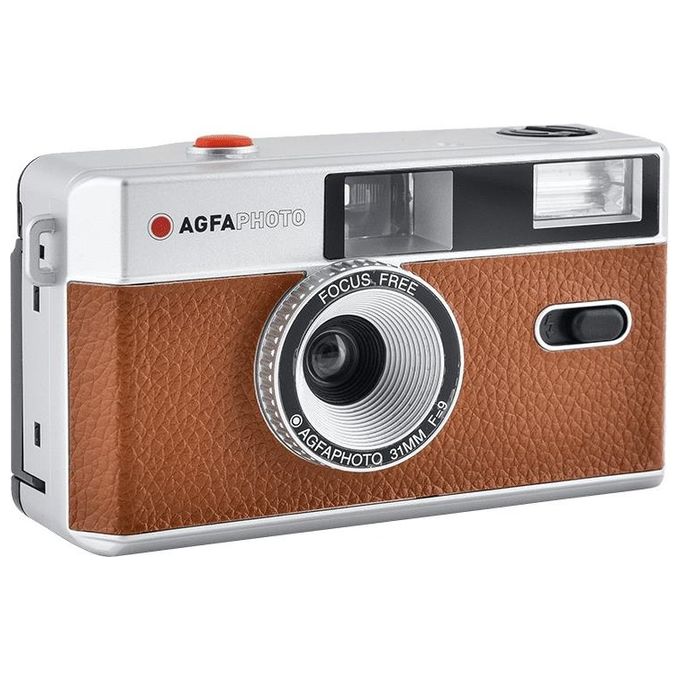 AgfaPhoto 35mm Reusable Photo Camera 35mm Marrone