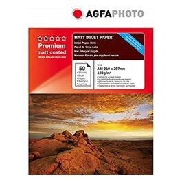 AgfaPhoto Premium Matt Coated 130gr A4 50 Fogli