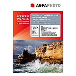 Premium Photo Lucido Carta 240gr 10x15cm 100 Fogli