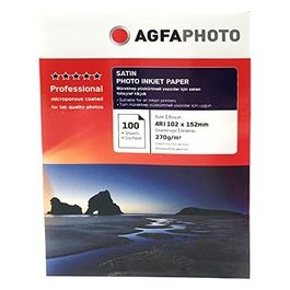 AgfaPhoto Professional Photo Carta 260gr Satinata 10x15cm 100 Fogli