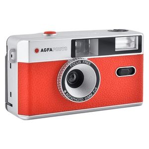 AgfaPhoto Reusable Photo Camera 35mm Rosso