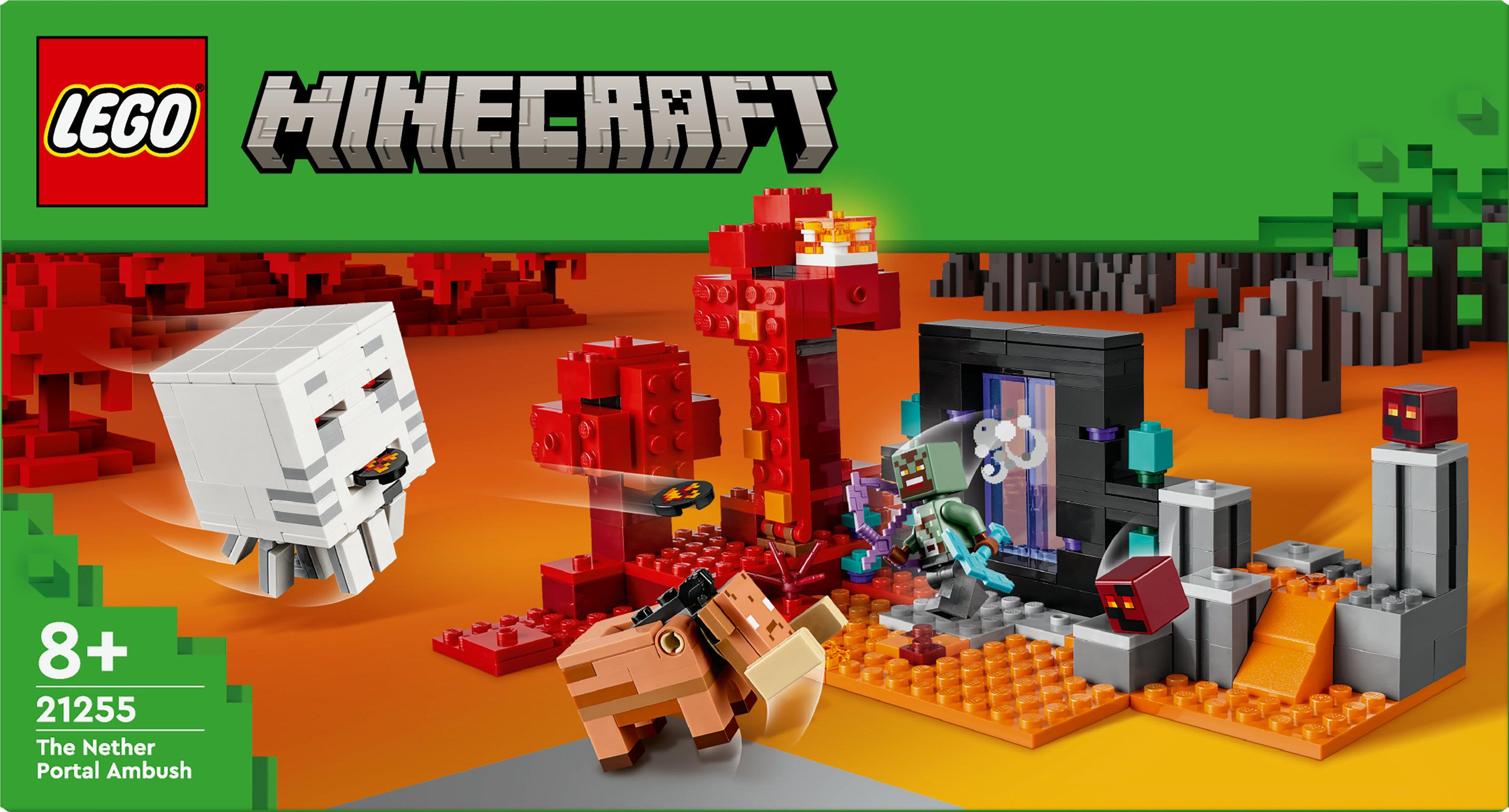 LEGO Minecraft 21255 Agguato nel Portale del Nether, Gioco | Yeppon