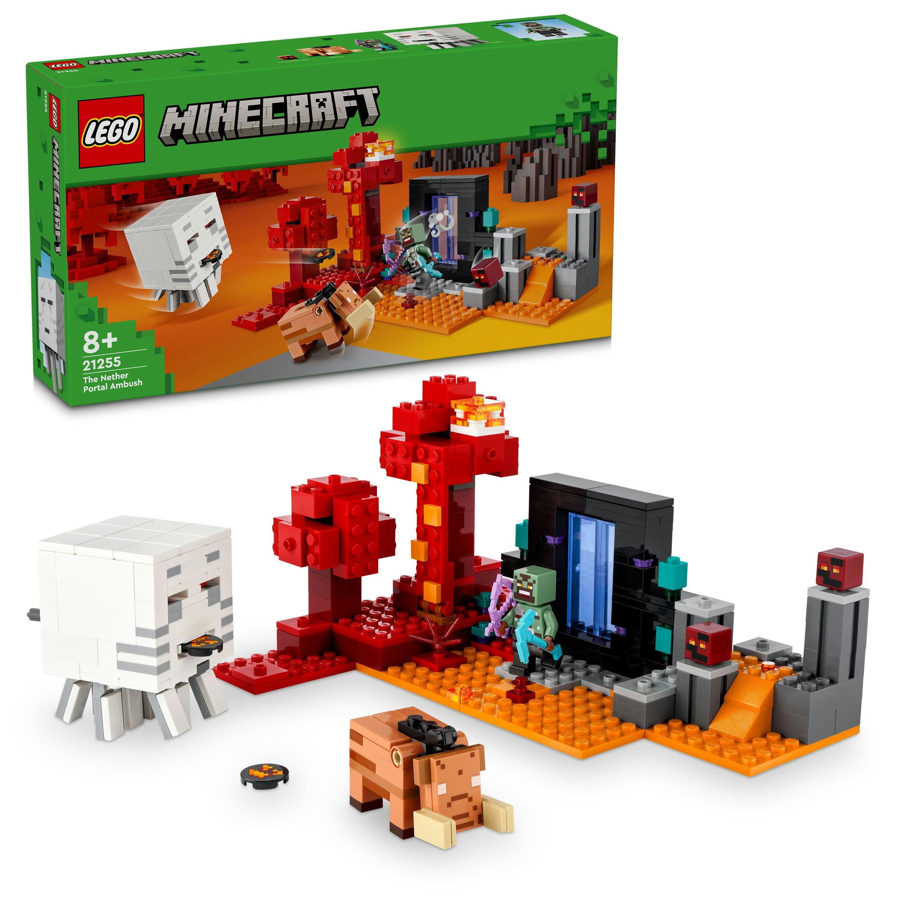 LEGO Minecraft 21255 Agguato nel Portale del Nether, Gioco | Yeppon