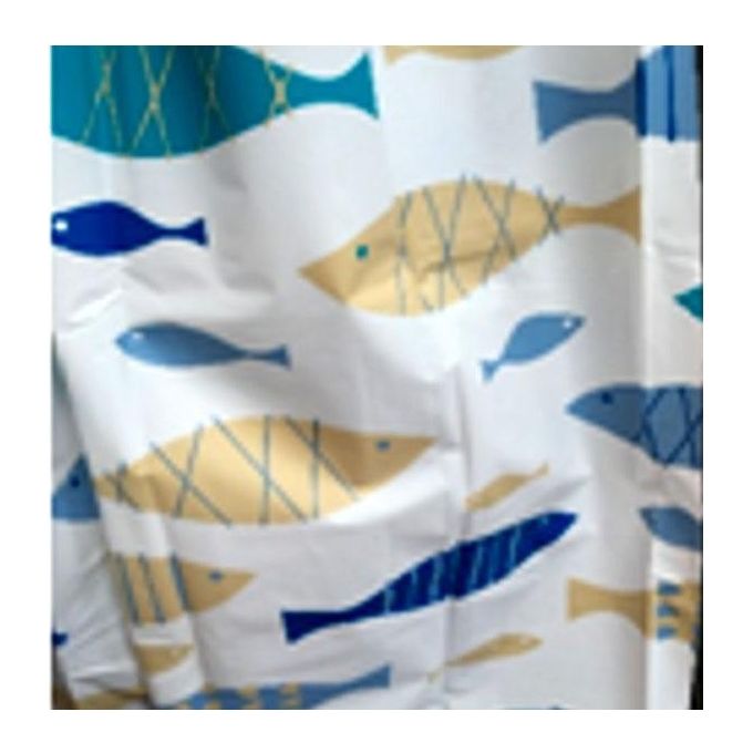 Image of Aglaia Tenda Doccia Peva 180x200cm Pesci