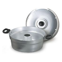Fornetto in alluminio Nonna Aurelia per dolci con coperchio e piastra in ferro 28 cm