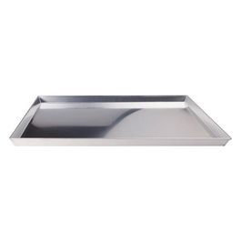 Teglia rettangolare bassa per pizza in alluminio 40x30