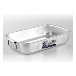 Teglia Rostiera rettangolare in alluminio 36x26