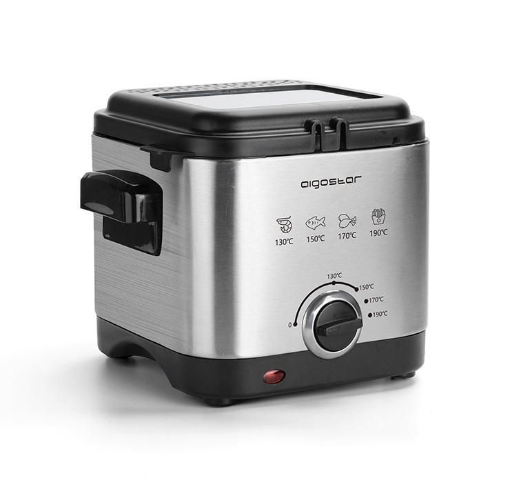 Aigostar Aigostar 30IZD Fries Friggitrice Capacita' 1,5 Litri Potenza 900 W con Fine.. 