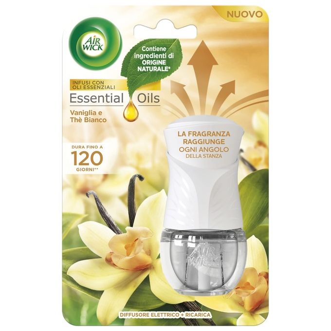 Image of Air Wick Kit Diffusore Elettrico di Oli Essenziali Vaniglia