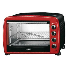 Forno Elettrico 65L Rosso Nero