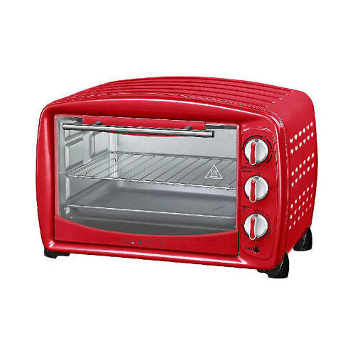 FE257 – Fornetto Elettrico 26 L, 1600 W, Timer e Termostato Regolabile, Rosso
