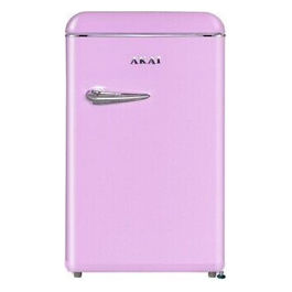 Frigorifero Monoporta Rosa Vintage 46L