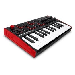 Akai Professional Mpk Mini Mk3 Tastiera Midi Controller Usb a 25 Note con 8 Drum Pad Retroilluminati