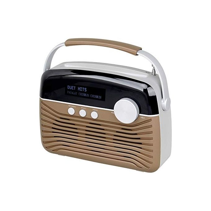Akai R190BT Radio Dab Bluetooth Marrone