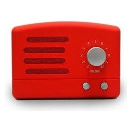 Akai Radio Altoparlante Bluetooth Rosso