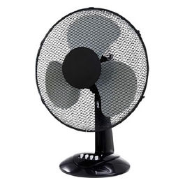 Ventilatore Tavolo 40cm Nero 3 Velocità Oscillante Modello VT4022