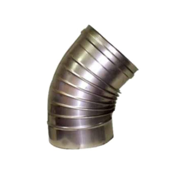 Ala Gomito Inox 45^