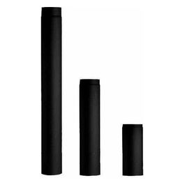 Ala Tubo Acciaio 13x50 Nero 2 mm 3 pezzi