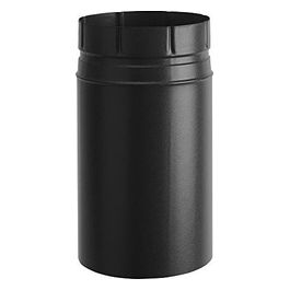 Ala Tubo Smaltato 10X 25 Nero Opaco