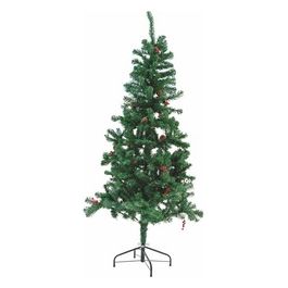 Albero Di Natale Sestriere 150cm 350 Rami con Pigne e Bacche