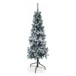 Albero di Natale Sestriere Innevato Slim 180 cm 436 rami in pvc