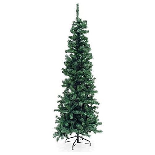 Albero di Natale Sestriere Slim 210 cm 640 rami in pvc