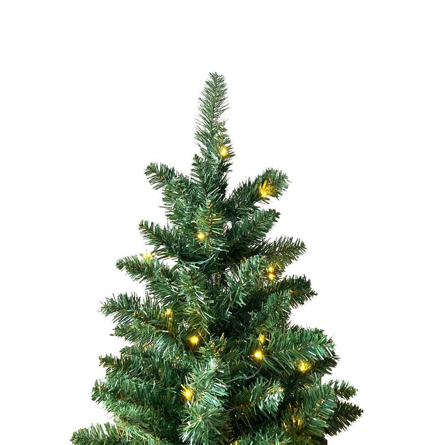 Albero di Natale con luci a led integrate 180cm