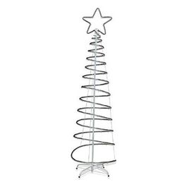 Albero di Natale a Spirale Bianco-Blu