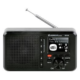 Albrecht DR 86 Radio Portatile Digitale Nero