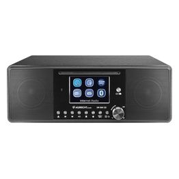 Albrecht DR 895 Impianto Compatto per Cd Dab/Ukw/Internet/Cd Nero