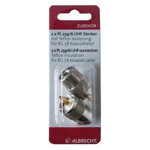 Albrecht PL259/6 UHF Plug